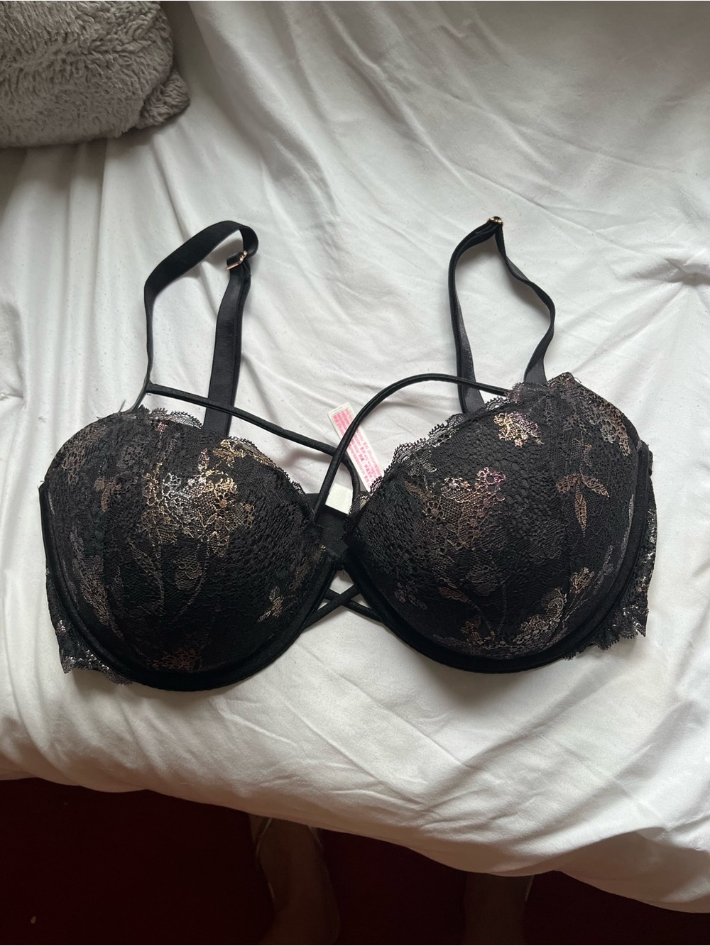 Victoria’s Secret PINK Strappy bra size 36DD - Picture 2 of 5
